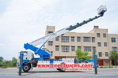 Isuzu mobile 45 meter safe aerial platform truck