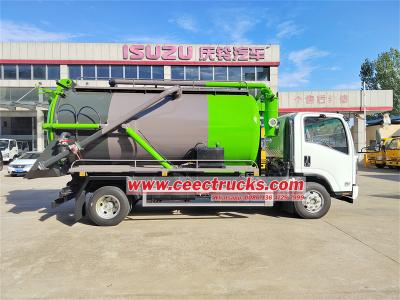 ISUZU ELF 190hp Vacuum Tank Truck made in China