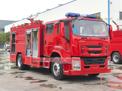 Isuzu GIGA 4X water foam pumper tanker fire truck