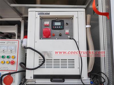 Howo multipurpose fire truck with hydraulic crane