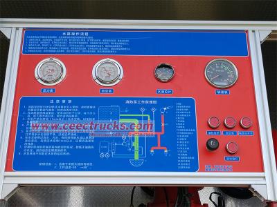 HOWO TX400 emergency fire department apparatus