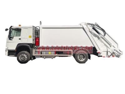 HOWO waste compaction truck