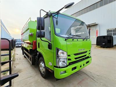 Africa Isuzu NPR vacuum truck with Jet Cleaner