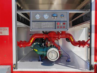 Africa ISUZU city fire rescue truck