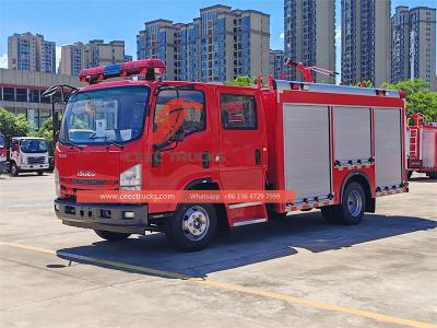 Africa ISUZU city fire rescue truck