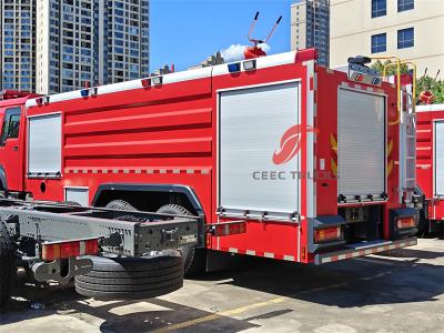 Howo heavy-duty city fire fighting truck