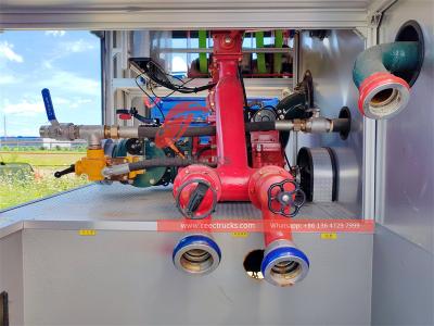 Howo 4x2 city fire rescue truck