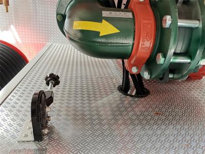 Central Asia ISUZU FTR city fire water truck