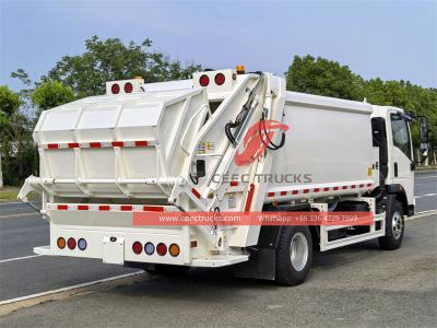 Howo light-duty rear loader garbage truck