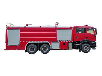 Howo 340HP heavy fire dry powder Truck