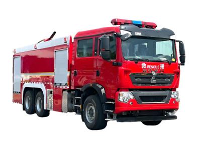 Howo 340HP heavy fire dry powder Truck