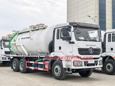 Shacman 385HP sewer pumper vacuum truck