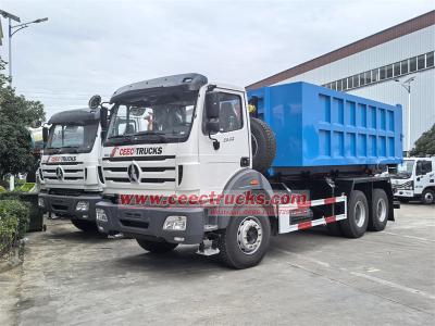Beiben 420HP 20tons hook loader truck