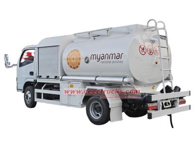 ISUZU helicopter jet fuel tanker truck 5000L