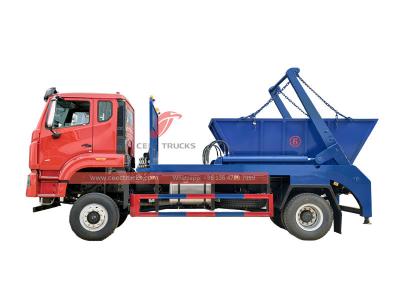 Howo off road 8CBM skip loader truck for sale