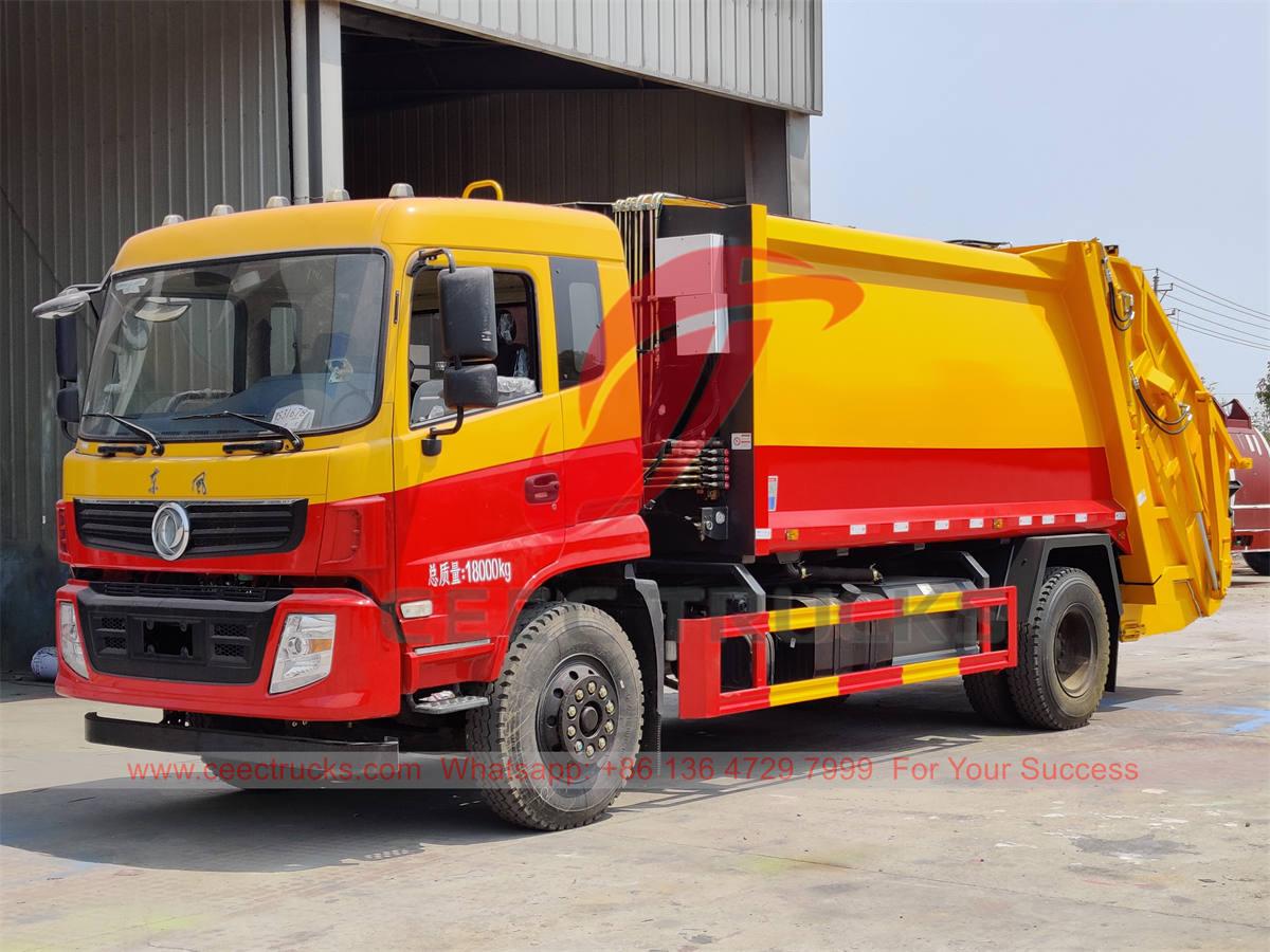 Truk Pemadat Sampah Dongfeng 12CBM baru Dijual