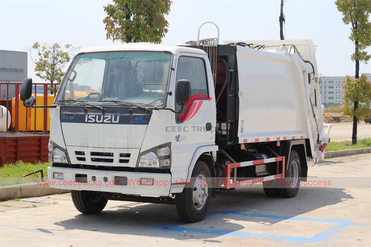 ISUZU 6 CBM menolak truk pemadat untuk diekspor