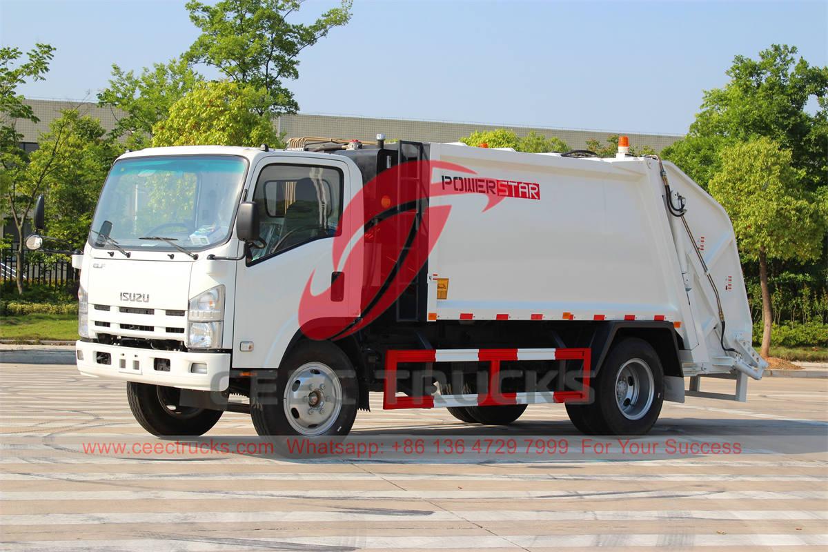 Truk pemadat sampah ISUZU berkinerja tinggi diekspor oleh CEEC TRUCKS