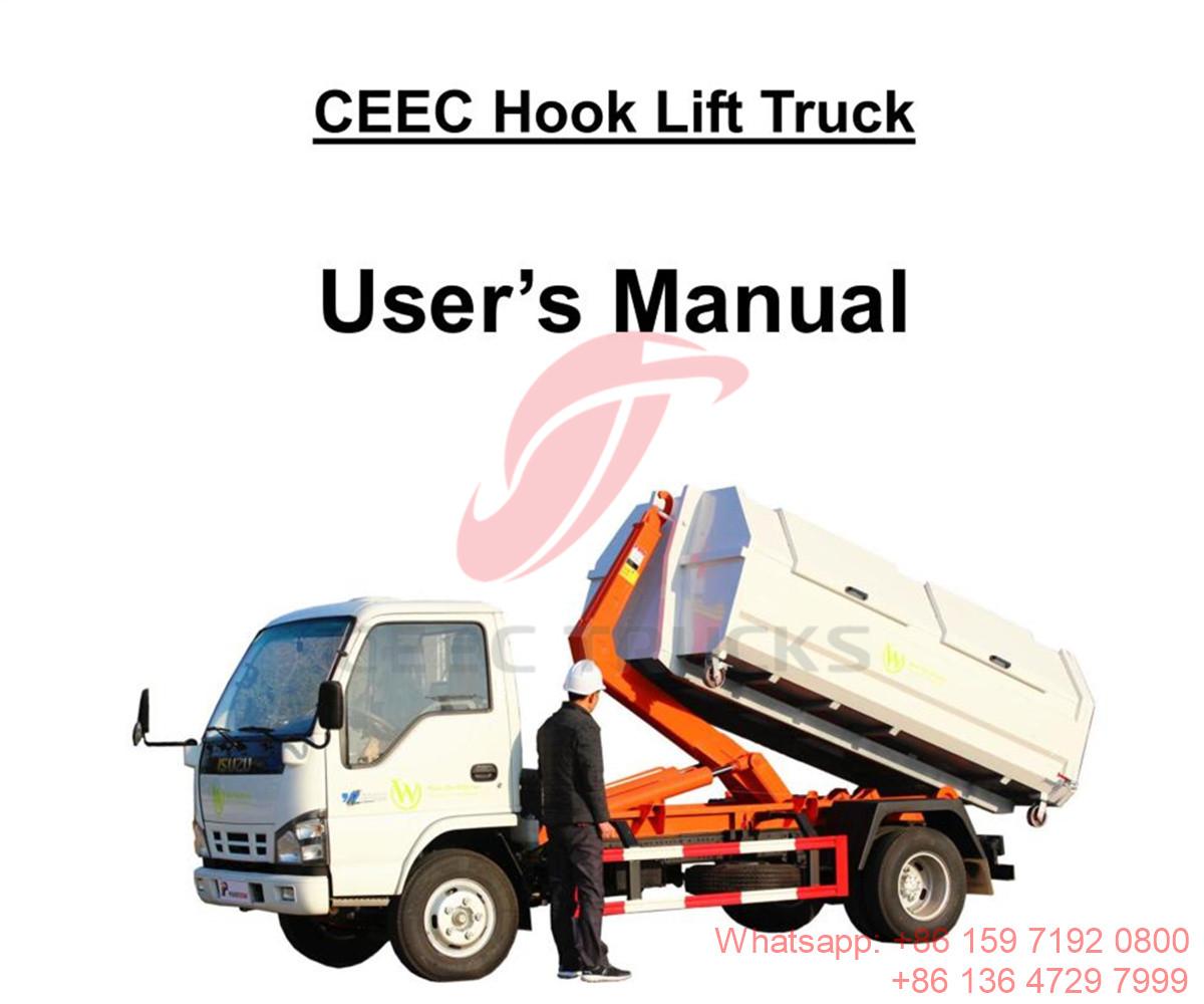 Caribbean Sea St Martin--Manual Truk Hook Loader ISUZU 5CBM