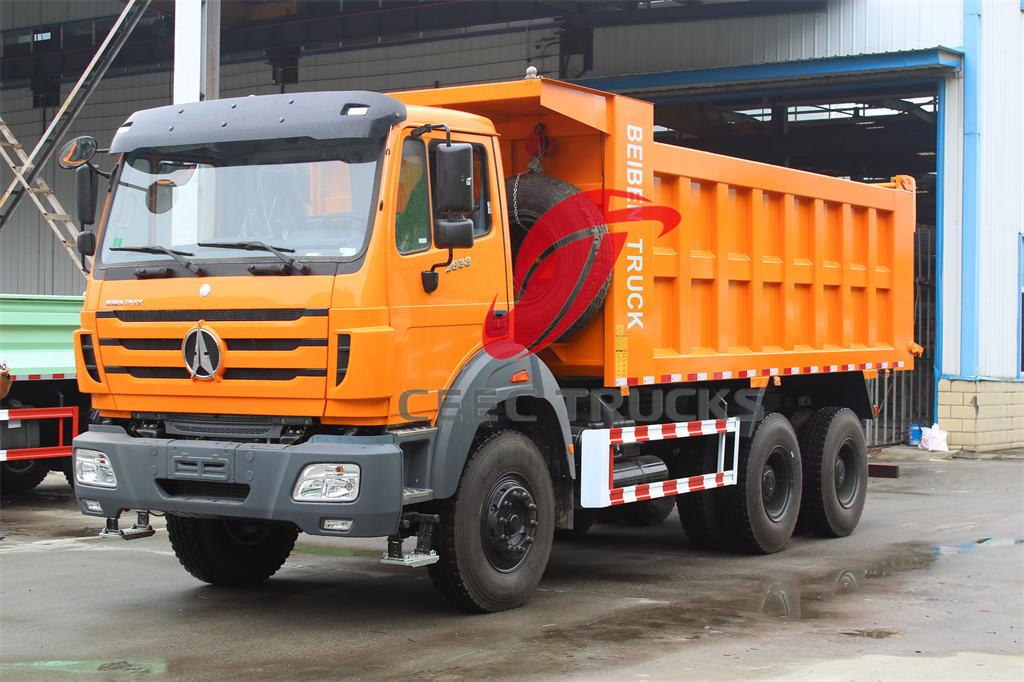 Kongo-5 unit truk tipper 10 roda Beiben diekspor dari CEEC TRUCKS