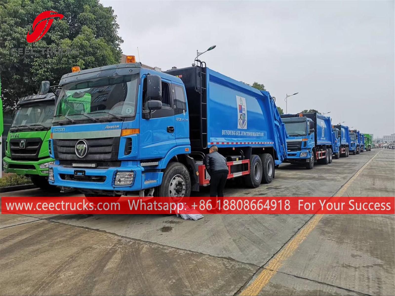 Gambia- 18 unit truk sampah Foton untuk ekspor