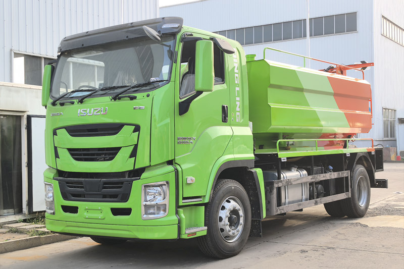 Tangki pompa jetting kombinasi Isuzu RHD FVR