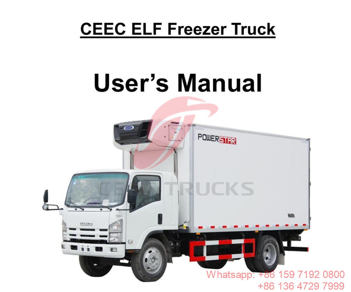 Polinesia Prancis--Manual Truk Freezer ISUZU ELF 8Tons