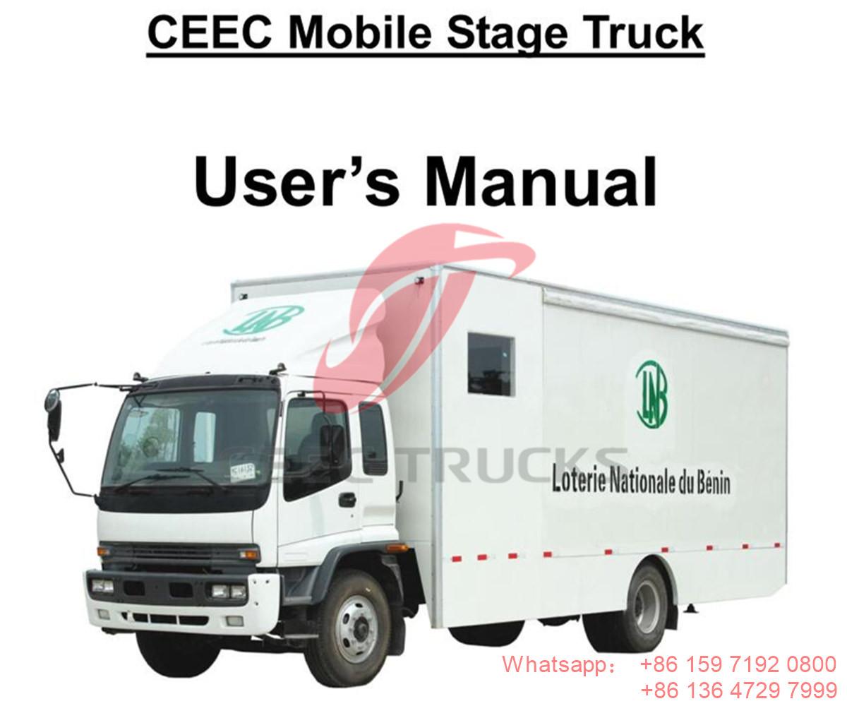 Benin--ISUZU mobile menampilkan manual truk