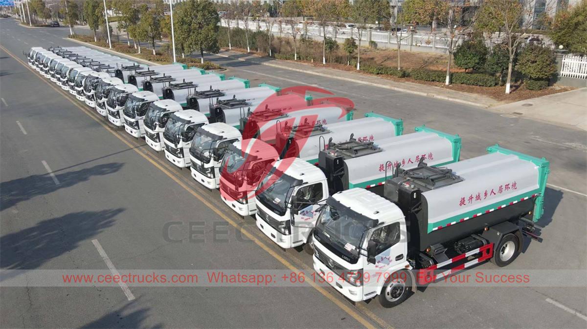 20 unit truk pengumpul sampah Dongfeng dikirim ke provinsi Shaanxi