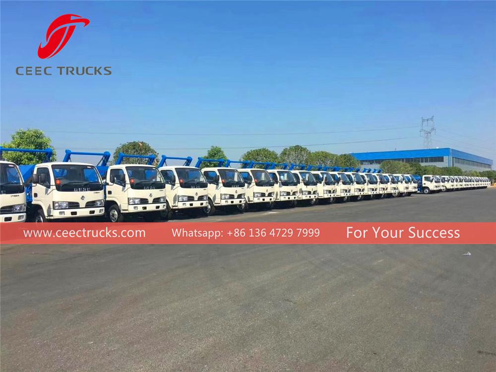 50 unit ekspor truk skip loader dongfeng ke Myanmar