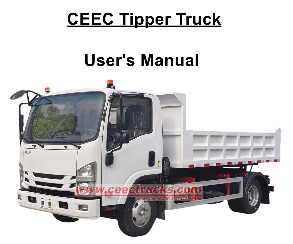 Manual pengoperasian truk tipper NPR baru ISUZU Manila Filipina